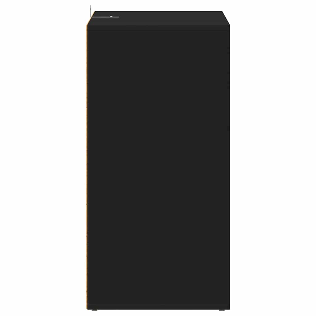 Scarpiera Nera 60x35x70 cm in Truciolato