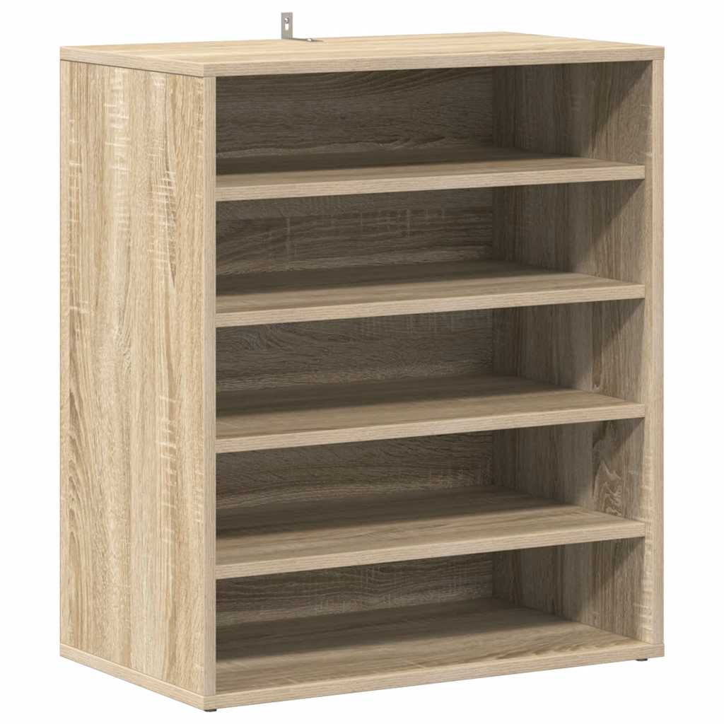 Scarpiera Rovere Sonoma 60x35x70 cm in Truciolato