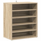 Scarpiera Rovere Sonoma 60x35x70 cm in Truciolato