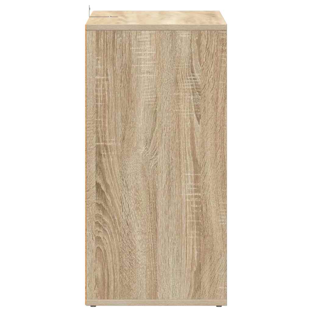 Scarpiera Rovere Sonoma 60x35x70 cm in Truciolato