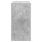Scarpiera Grigio Cemento 60x35x70 cm in Truciolato