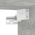 Scarpiera Grigio Cemento 60x35x70 cm in Truciolato