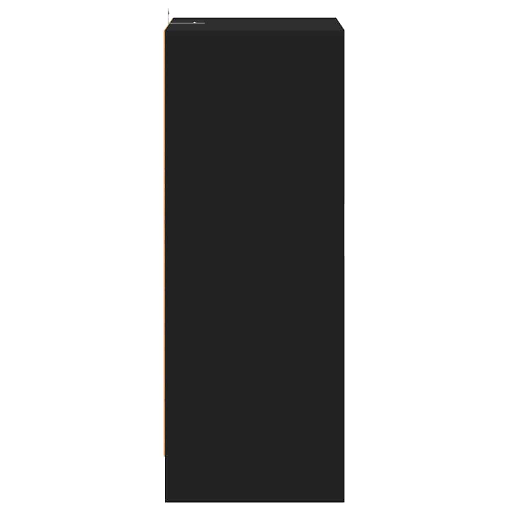 Scarpiera Nera 60x35x92 cm in Truciolato