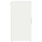 Scarpiere 2 pz Bianche 32x35x70 cm in Legno Multistrato