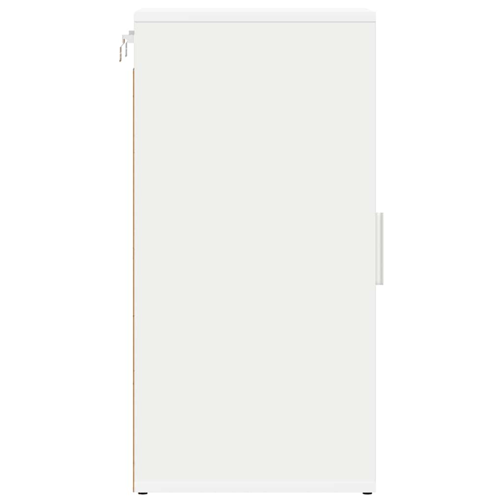 Scarpiere 2 pz Bianche 32x35x70 cm in Legno Multistrato
