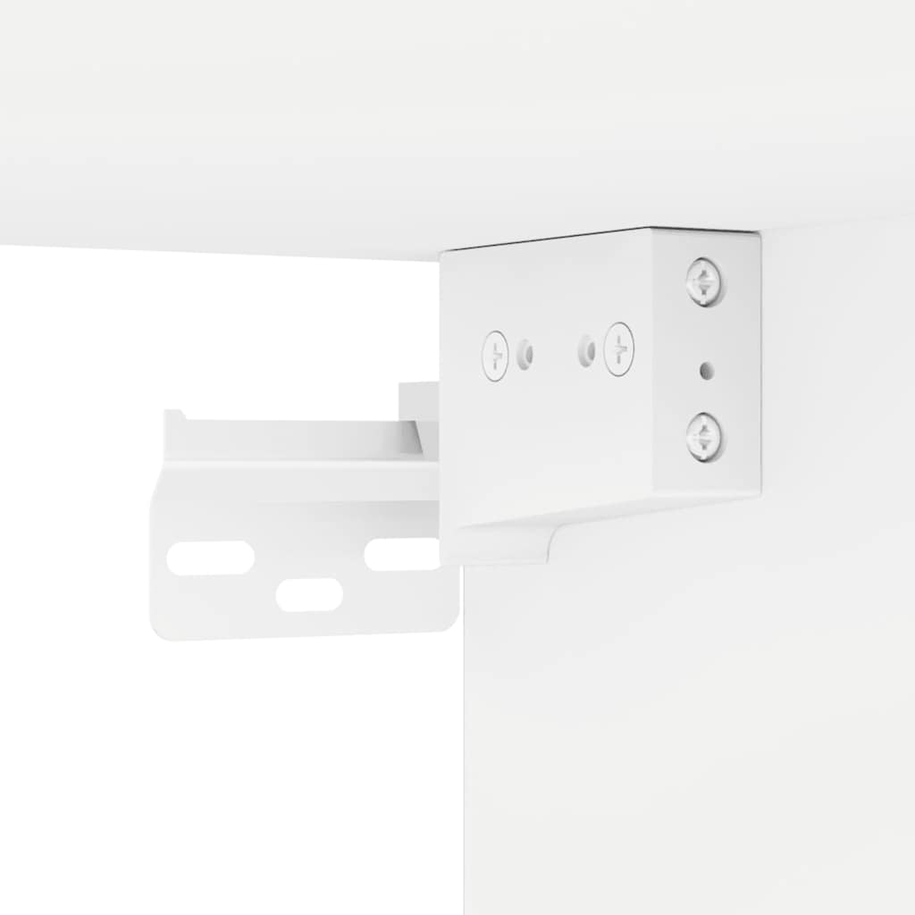 Scarpiere 2 pz Bianche 32x35x70 cm in Legno Multistrato