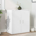 Scarpiere 2 pz Bianche 32x35x70 cm in Legno Multistrato