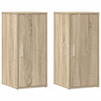 Scarpiere 2 pz Rovere Sonoma 32x35x70 cm in Truciolato