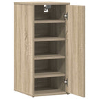 Scarpiere 2 pz Rovere Sonoma 32x35x70 cm in Truciolato