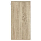 Scarpiere 2 pz Rovere Sonoma 32x35x70 cm in Truciolato