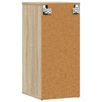 Scarpiere 2 pz Rovere Sonoma 32x35x70 cm in Truciolato