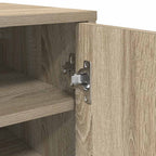 Scarpiera Rovere Sonoma 32x35x92 cm in Truciolato