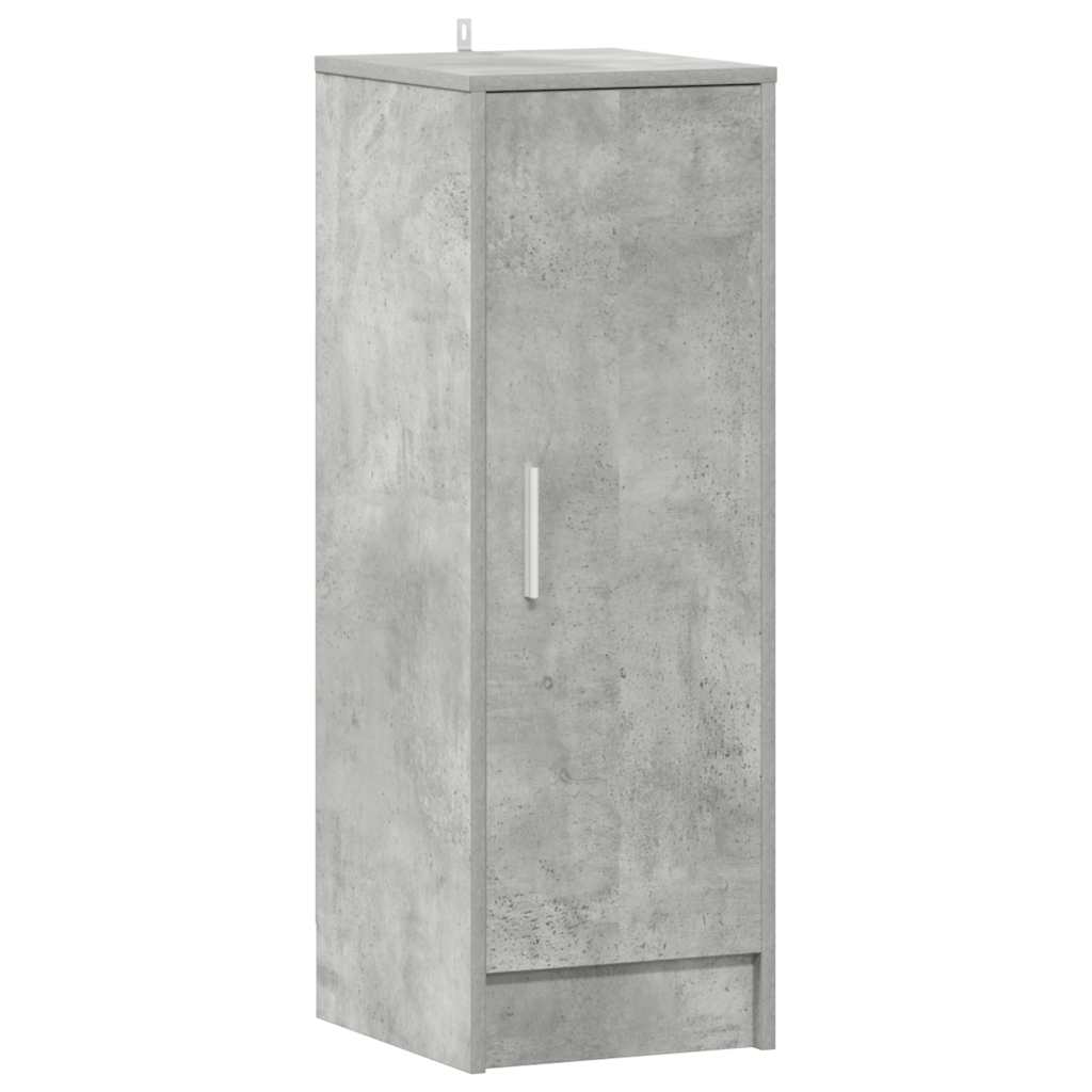 Scarpiera Grigio Cemento 32x35x92 cm in Truciolato