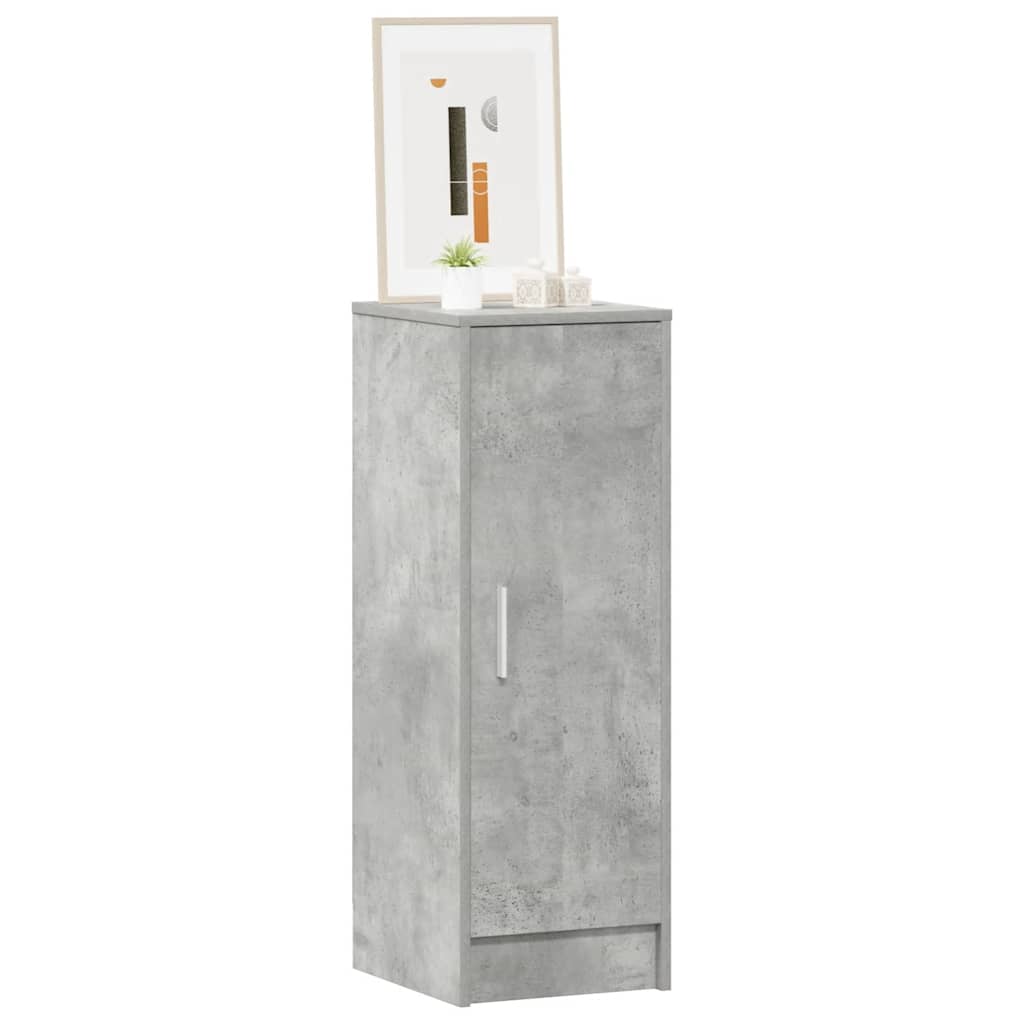 Scarpiera Grigio Cemento 32x35x92 cm in Truciolato
