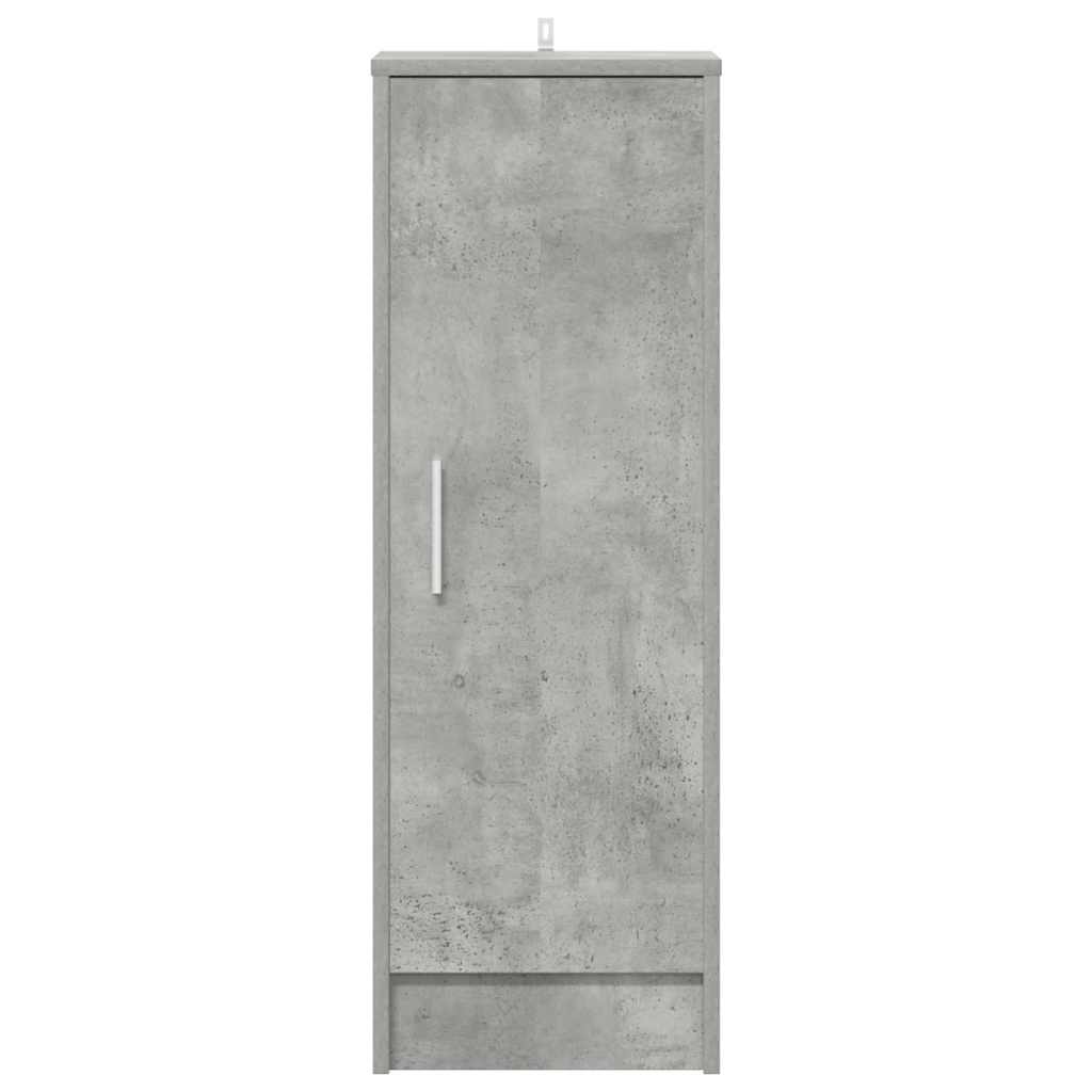 Scarpiera Grigio Cemento 32x35x92 cm in Truciolato