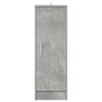 Scarpiera Grigio Cemento 32x35x92 cm in Truciolato