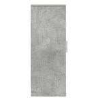 Scarpiera Grigio Cemento 32x35x92 cm in Truciolato
