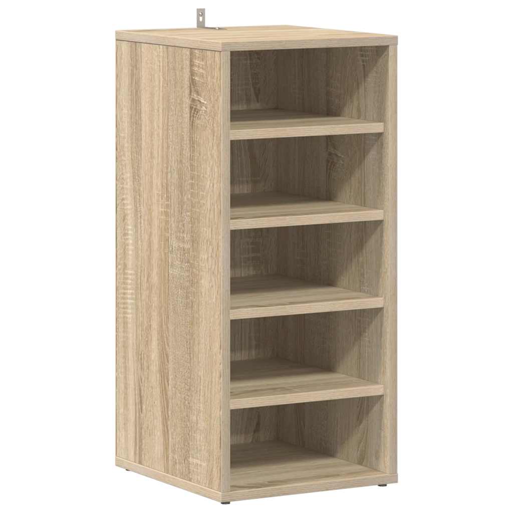 Scarpiere 2 pz Rovere Sonoma 31,5x35x70 cm in Truciolato