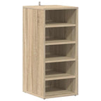 Scarpiere 2 pz Rovere Sonoma 31,5x35x70 cm in Truciolato