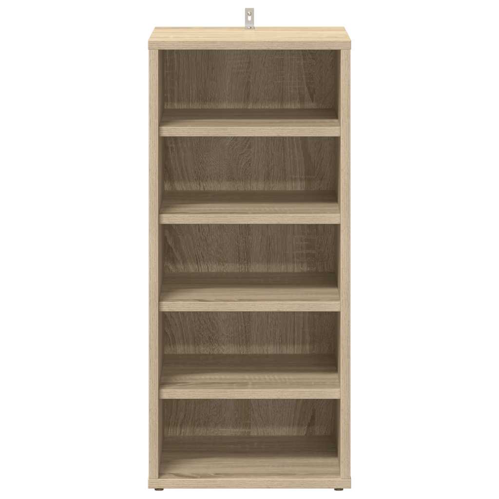 Scarpiere 2 pz Rovere Sonoma 31,5x35x70 cm in Truciolato