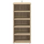 Scarpiere 2 pz Rovere Sonoma 31,5x35x70 cm in Truciolato