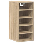 Scarpiere 2 pz Rovere Sonoma 31,5x35x70 cm in Truciolato