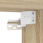 Scarpiere 2 pz Rovere Sonoma 31,5x35x70 cm in Truciolato