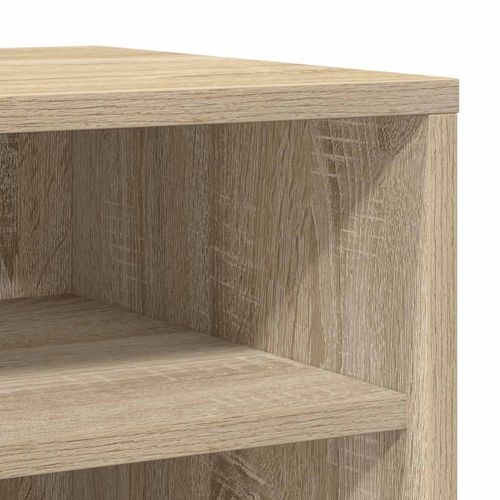 Scarpiere 2 pz Rovere Sonoma 31,5x35x70 cm in Truciolato
