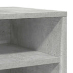 Scarpiera Grigio Cemento 31,5x35x70 cm in Truciolato