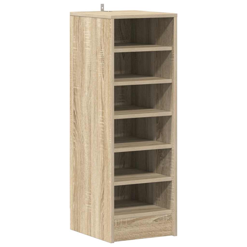 Scarpiera Rovere Sonoma 31,5x35x90 cm in Truciolato