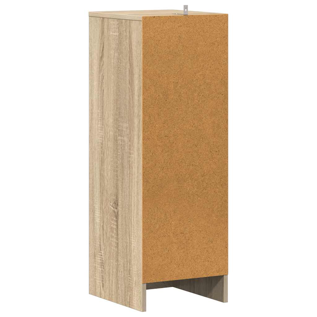 Scarpiera Rovere Sonoma 31,5x35x90 cm in Truciolato