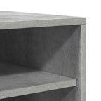 Scarpiera Grigio Cemento 31,5x35x90 cm in Truciolato