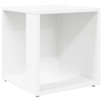 Tavolino Bianco 33x33x34,5 cm in Legno Multistrato