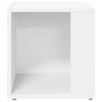Tavolino Bianco 33x33x34,5 cm in Legno Multistrato