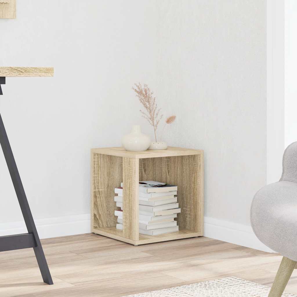 Tavolino Rovere Sonoma 33x33x34,5 cm in Truciolato