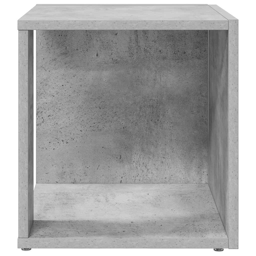 Tavolino Grigio Cemento 33x33x34,5 cm in Truciolato