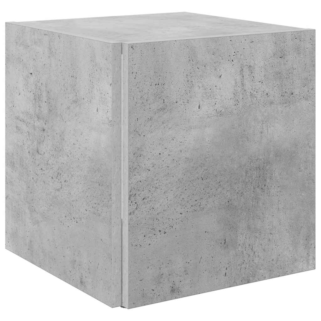 Tavolino Grigio Cemento 33x33x34,5 cm in Truciolato