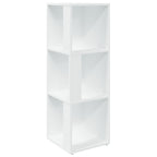 Armadio Angolare Bianco 33x33x100 cm in Truciolato