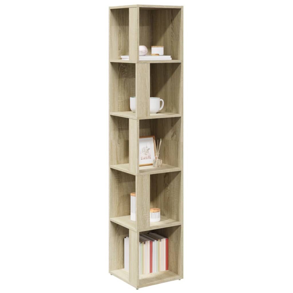 Armadio Angolare Rovere Sonoma 33x33x164,5 cm in Truciolato