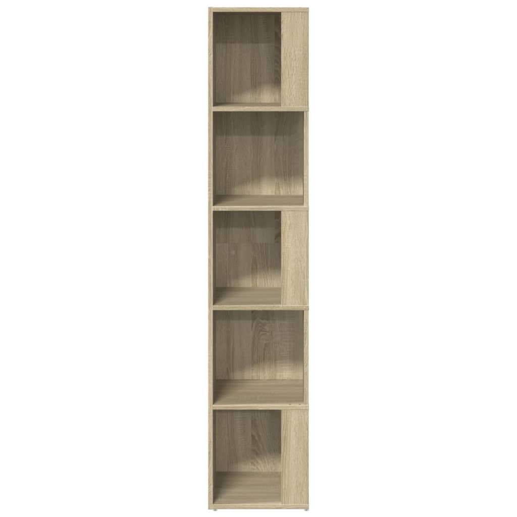 Armadio Angolare Rovere Sonoma 33x33x164,5 cm in Truciolato