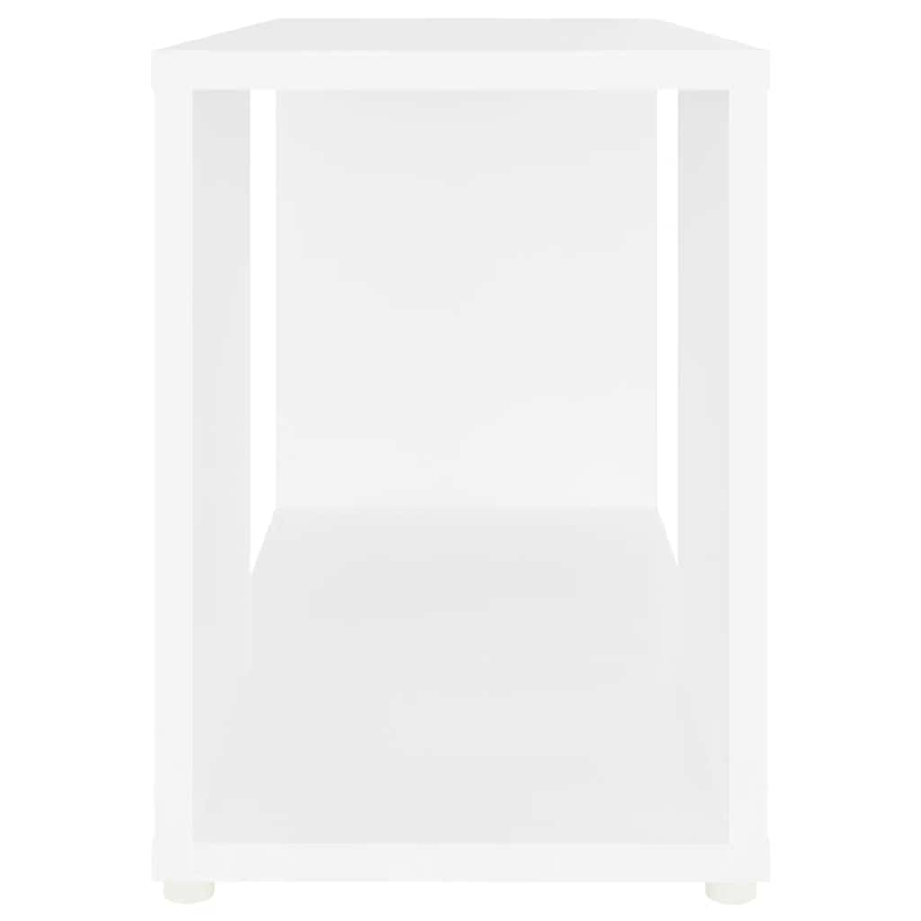 Mobile Porta TV Bianco 60x24x32 cm in Legno Multistrato