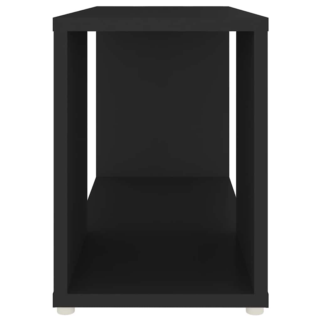 Mobile TV Nero 60x24x32 cm in Truciolato