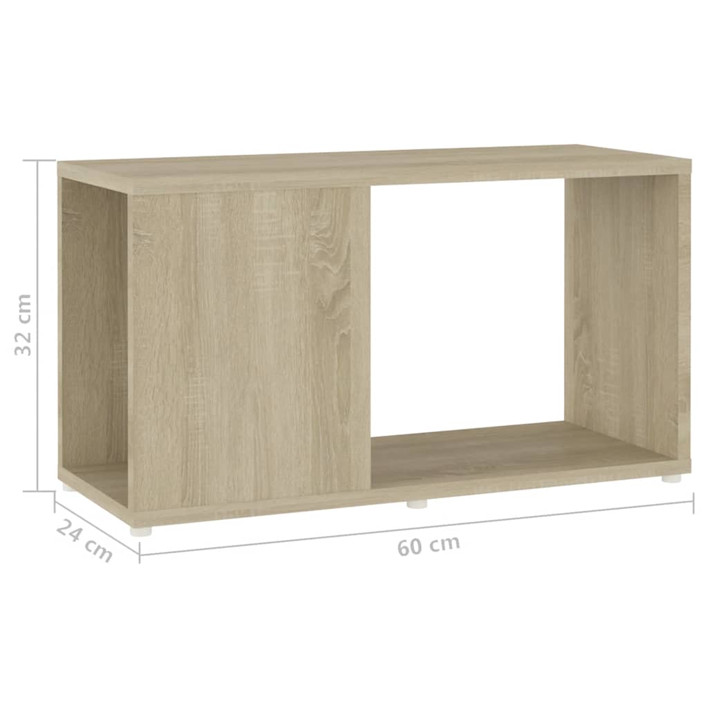 Mobile TV Rovere Sonoma 60x24x32 cm in Truciolato