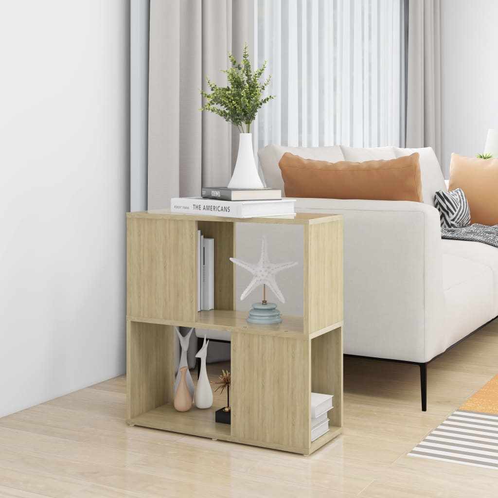 Libreria Rovere Sonoma 60x24x63 cm in Truciolato