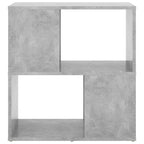 Libreria Grigio Cemento 60x24x63 cm in Truciolato