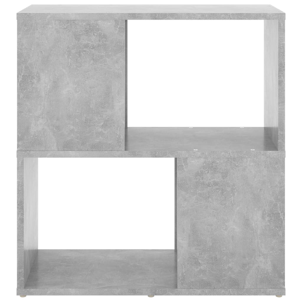 Libreria Grigio Cemento 60x24x63 cm in Truciolato