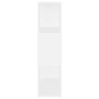 Libreria/Divisorio Bianco 60x24x96 cm in Legno Multistrato