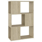 Libreria/Divisorio Rovere Sonoma 60x24x94 cm in Truciolato