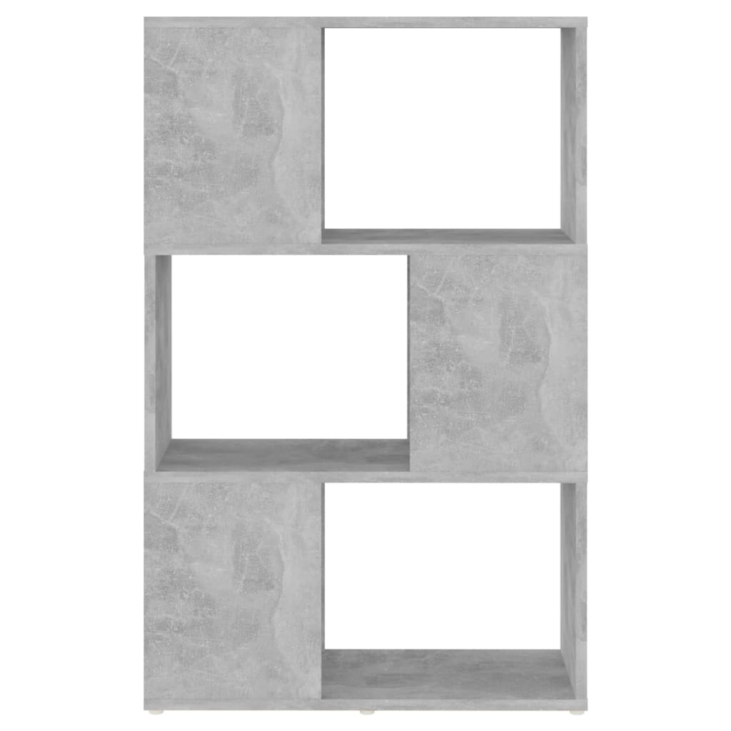 Libreria/Divisorio Grigio Cemento 60x24x94 cm in Truciolato