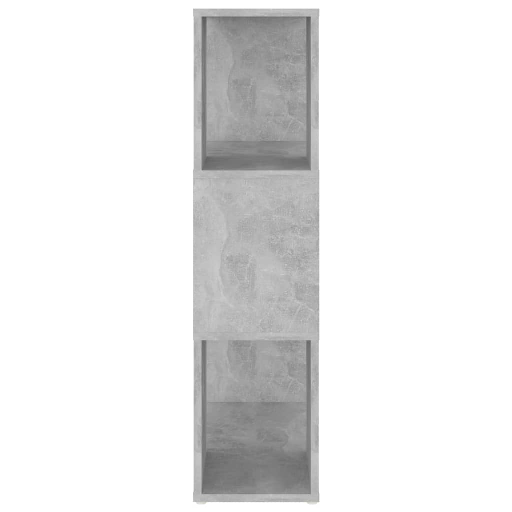 Libreria/Divisorio Grigio Cemento 60x24x94 cm in Truciolato